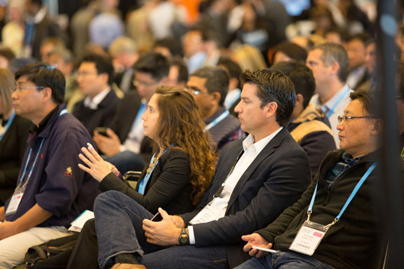 The attendance at this year's IoT World Conference (Santa Clara Convention Center, May 10-12) reached roughly 10,000. Photo courtesy of IoT World.