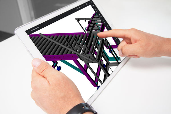 The latest edition of Graebert Ares Touch, .dwg-compatible mobile CAD tool, adds the iPad Pro to the list of supported devices. Touch offers a full 2D drafting toolset and can do 3D rendering, viewing, and multi-format annotation (text, audio, images, dimensions). Image courtesy of Graebert GmbH.