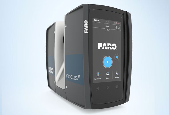 A short-range, ultra-portable industrial scanner, the FARO FocusS 70 is the newest member of the FARO Focus family of laser scanners. Image courtesy of FARO Technologies Inc.