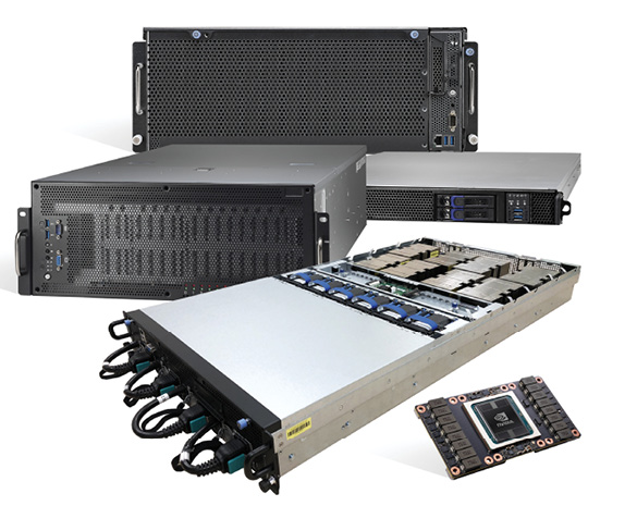 Tyan is one of several computer vendors with new systems using the latest NVIDIA GPU technology, designed for DL and other computationally intensive applications. Pictured is the Tyan Thunder HX FA77B7119. Image courtesy of Tyan.