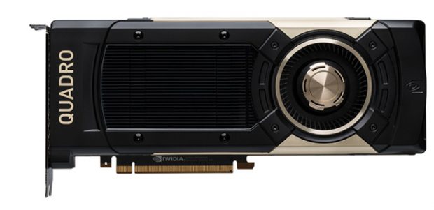 The new NVIDIA Quadro GV100 is powered by NVIDIA Volta to deliver extreme memory capacity, scalability and performance, according to the company. Images courtesy of NVIDIA.
